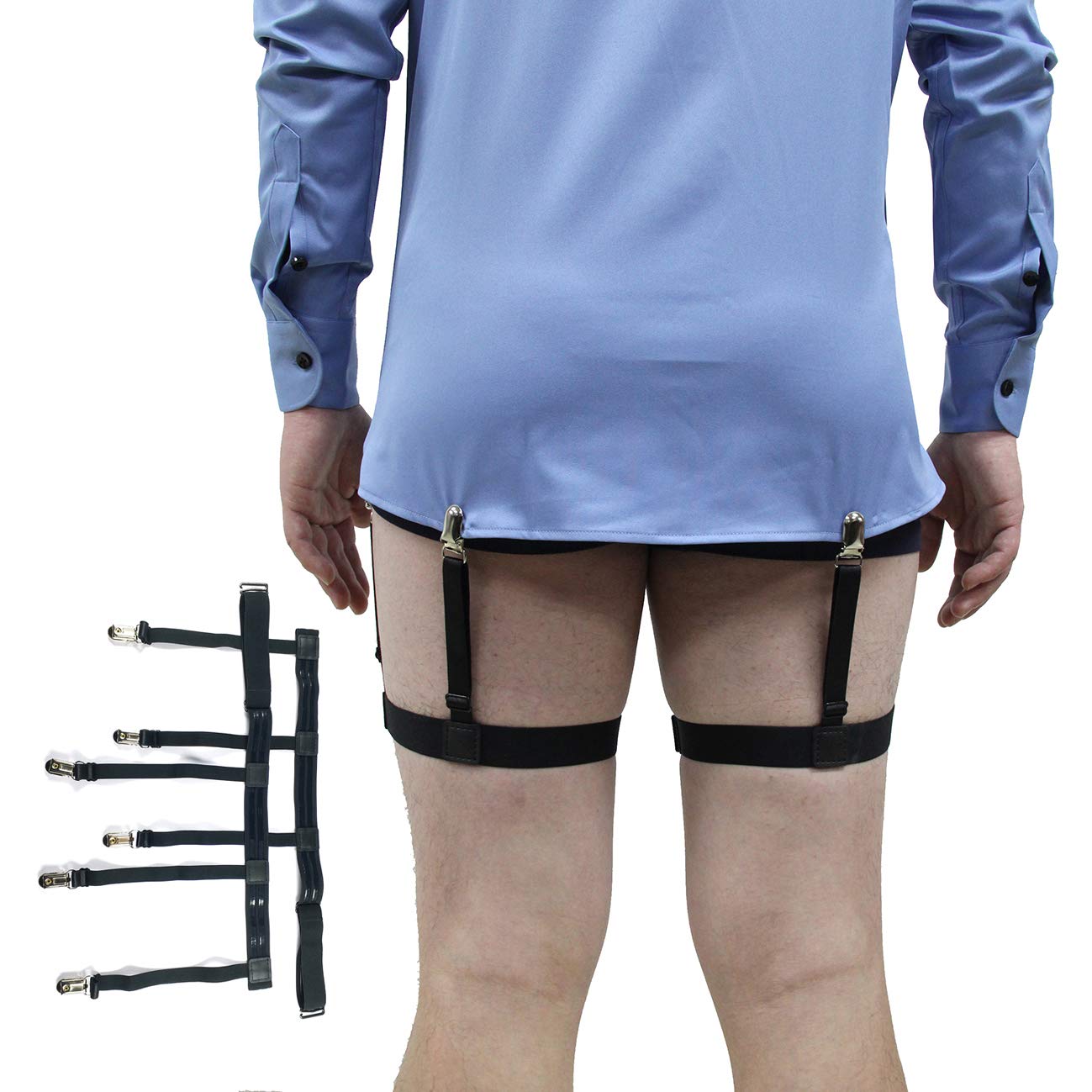 Garter belt for men's dress shirt Clearance