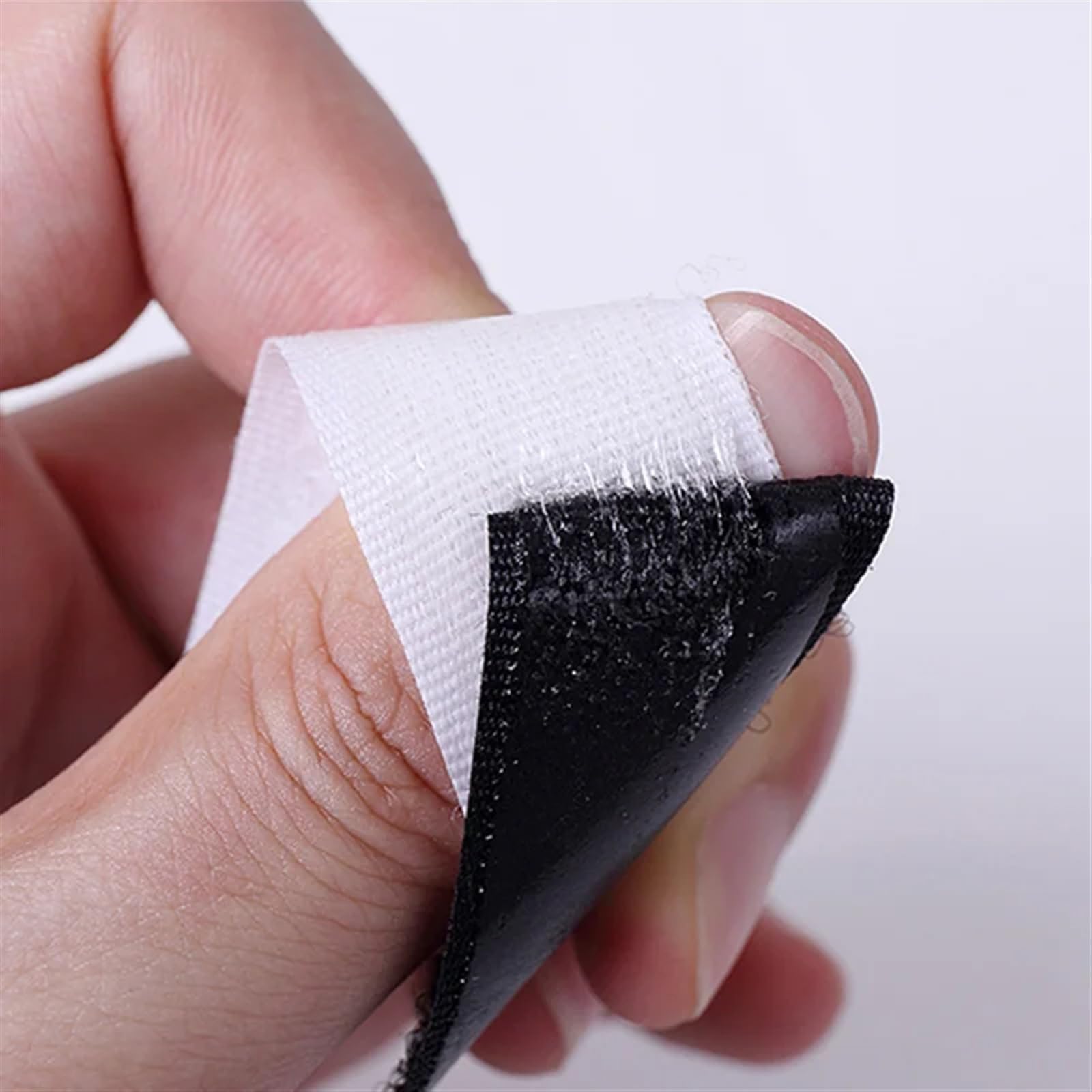 Cinta mágica de tela de nailon, cinta adhesiva mágica de 20-50 mm, autoadhesiva, adhesivo extrafuerte de doble cara con almohadilla adhesiva, cierre de gancho y bucle esponjoso, cintas de tela de nail