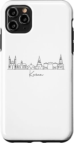 Miniatura 4 de iPhone 12 Pro Max ciudad skyline viaje recuerdo turista Kazán Rusia caso