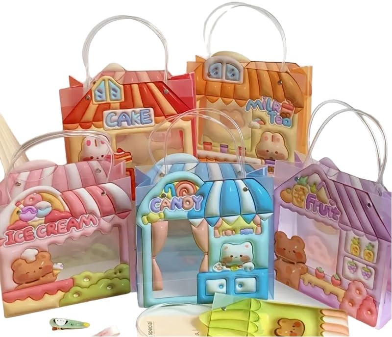 Cute 3D (No Embossed) Birthday Party Gift Bag Cartoon Gifting Candy Fancy Bags With Pipe Handles Return Gifts Craft Tote Handbag DIY Jewelry Packaging and Crafts Animal (5) (B0DCQQ9JLC) Amazon Price History, Amazon Price Tracker