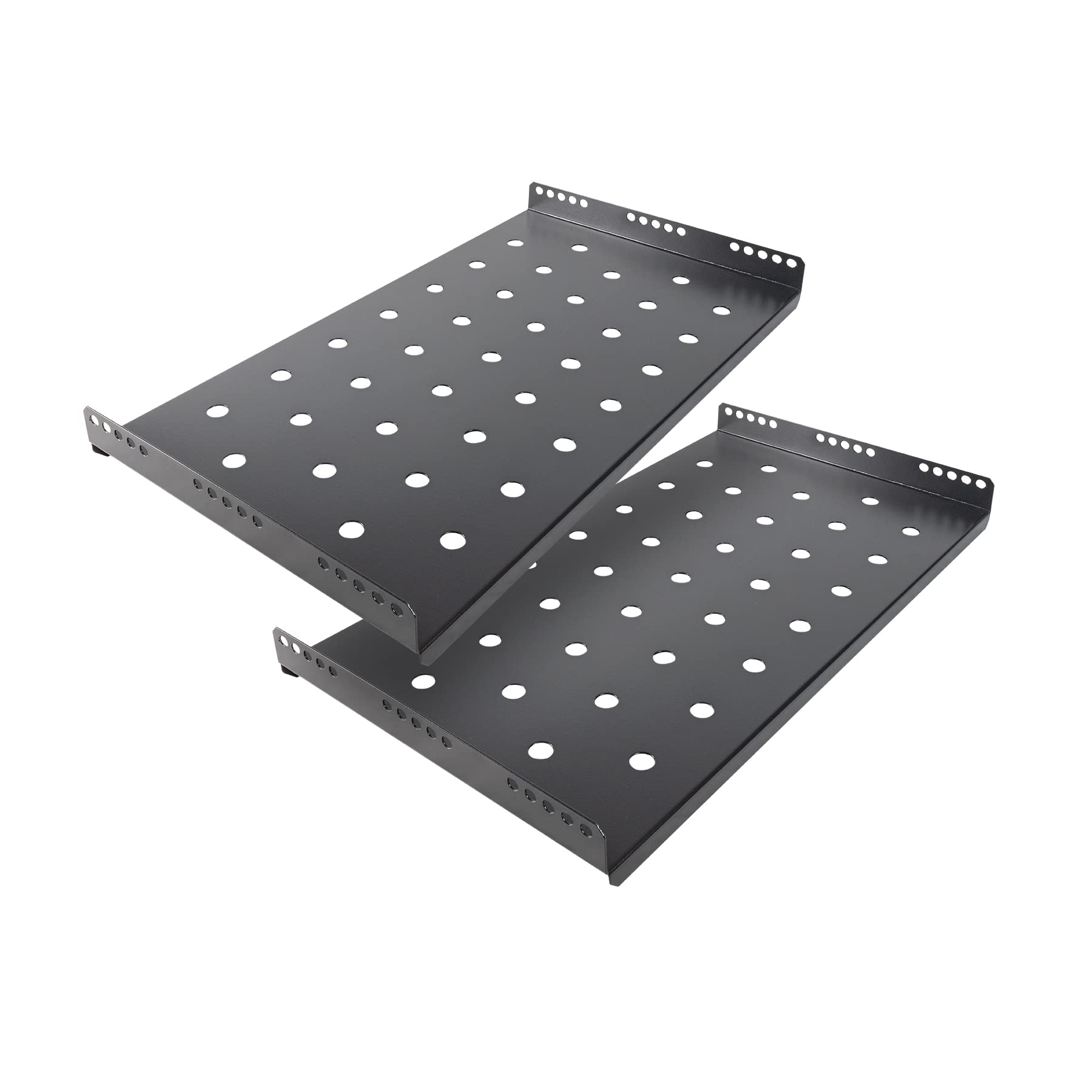 Aiten Bandeja Fija de Rejilla 1U 490 mm x 280 mm Acero Laminado 17 kg 19"