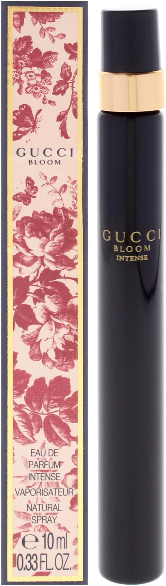 Gucci Bloom Perfume for Women Mini Eau de Parfum Intense Travel Spray 0.33 oz / 10 ml