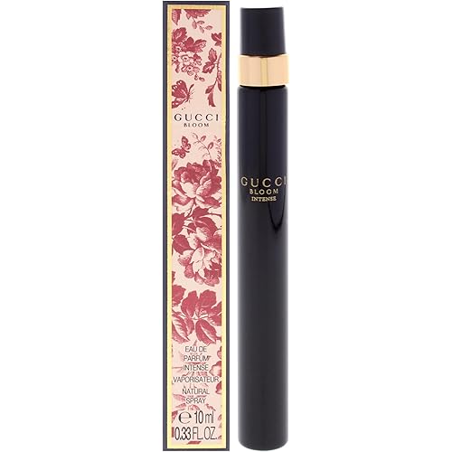 Gucci Bloom Perfume for Women Mini Eau de Parfum Intense Travel Spray 0.33 oz / 10 ml