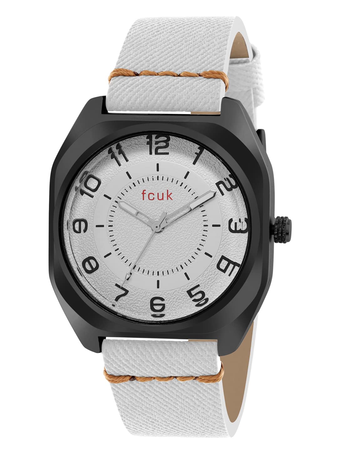 FCUK Analog White Dial Mens Watch-FK00014D (B0B6C3LB8F) Amazon Price History, Amazon Price Tracker