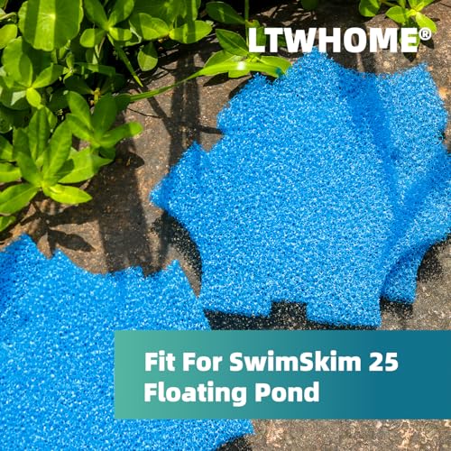 Filtro de espuma gruesa azul para Oase SwimSkim 25, pack de 12 miniatura 2