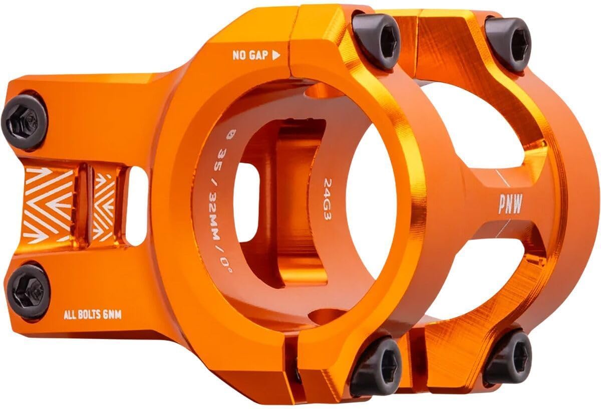 PNW Components Loam 35Mm Stem Blood Orange, 32Mm