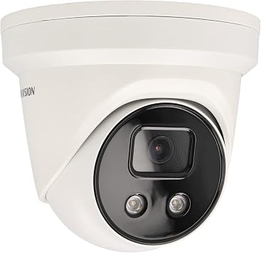 Hikvision DS-2CD2346G2-IU 2.8 mm C 4 Megapixel Turret IP Camera | AcuSense AI False Alarm Filter | for Indoor and Outdoor Use | 120 dB WDR