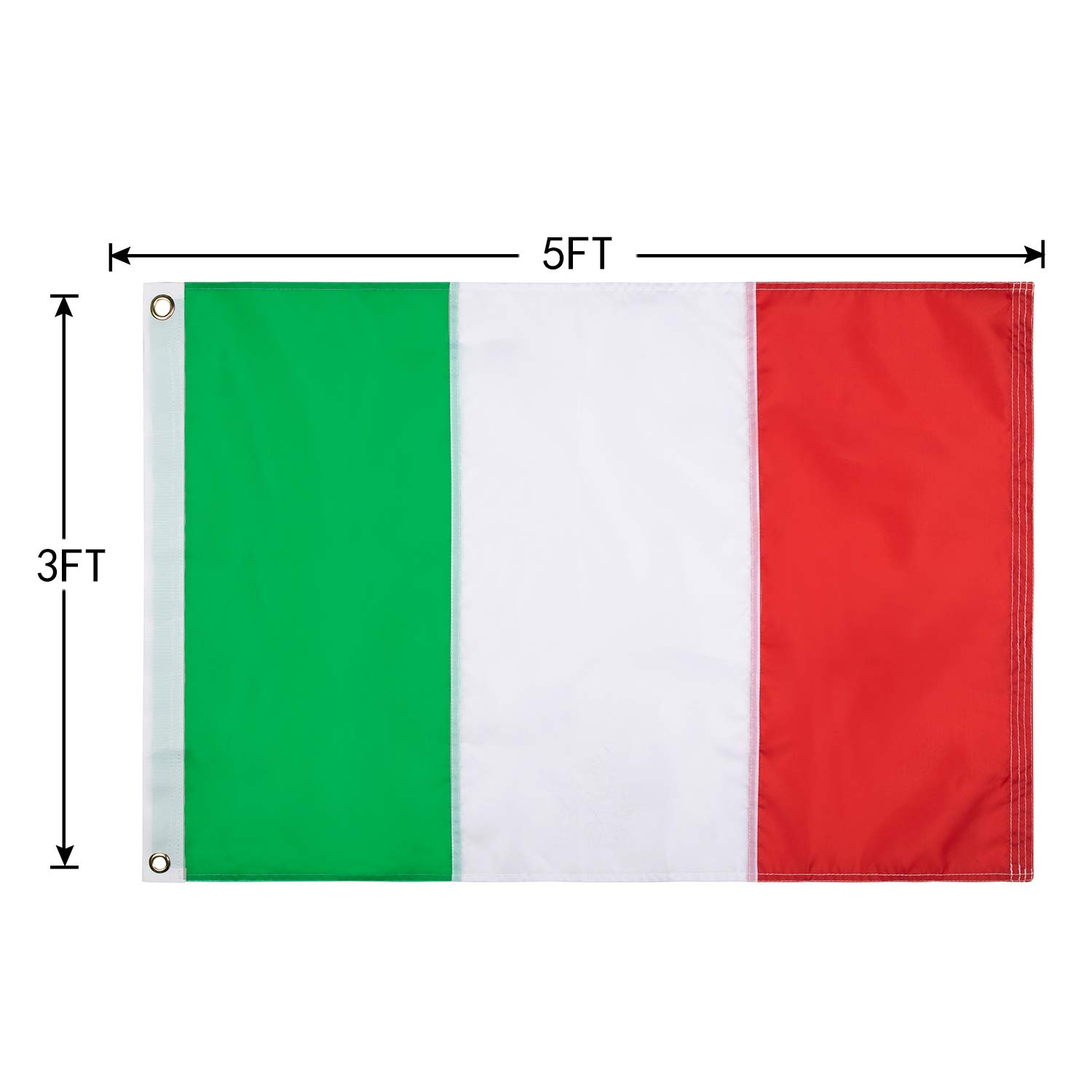 Bandierine Italia in plastica con astina (pacco da 10) | – store