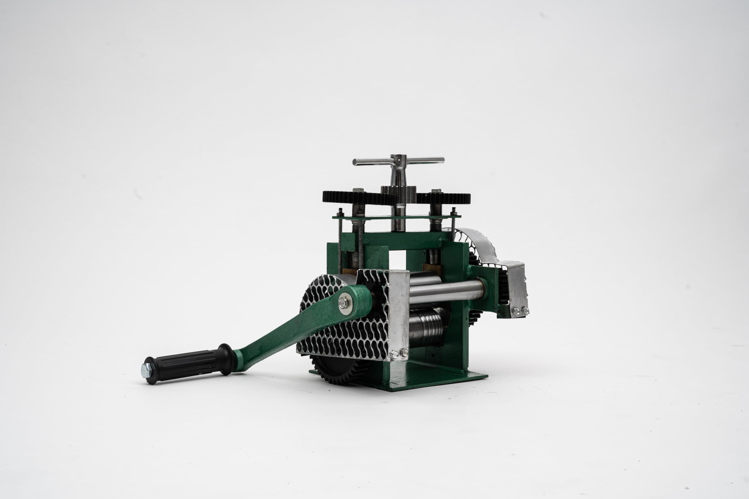 LNINNERY Manuelle Walzwerk Maschine 58 * 120mm Manuelle Walzwerk Maschine für Schmuck und Reparatur