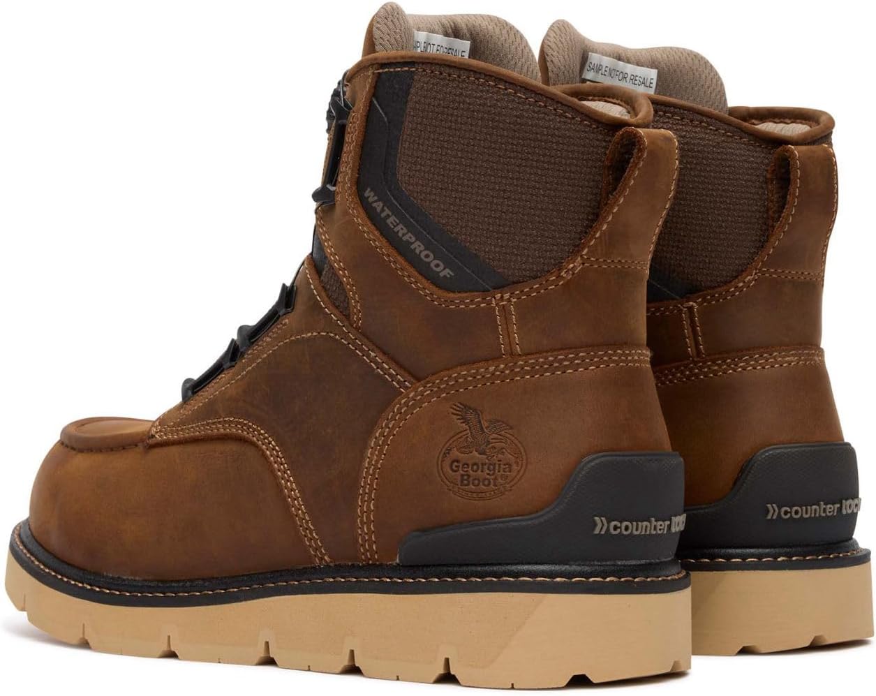 Georgia Boot Carbon Flex 6" BOA® Waterproof Carbon Toe Moc-Toe Work Boot