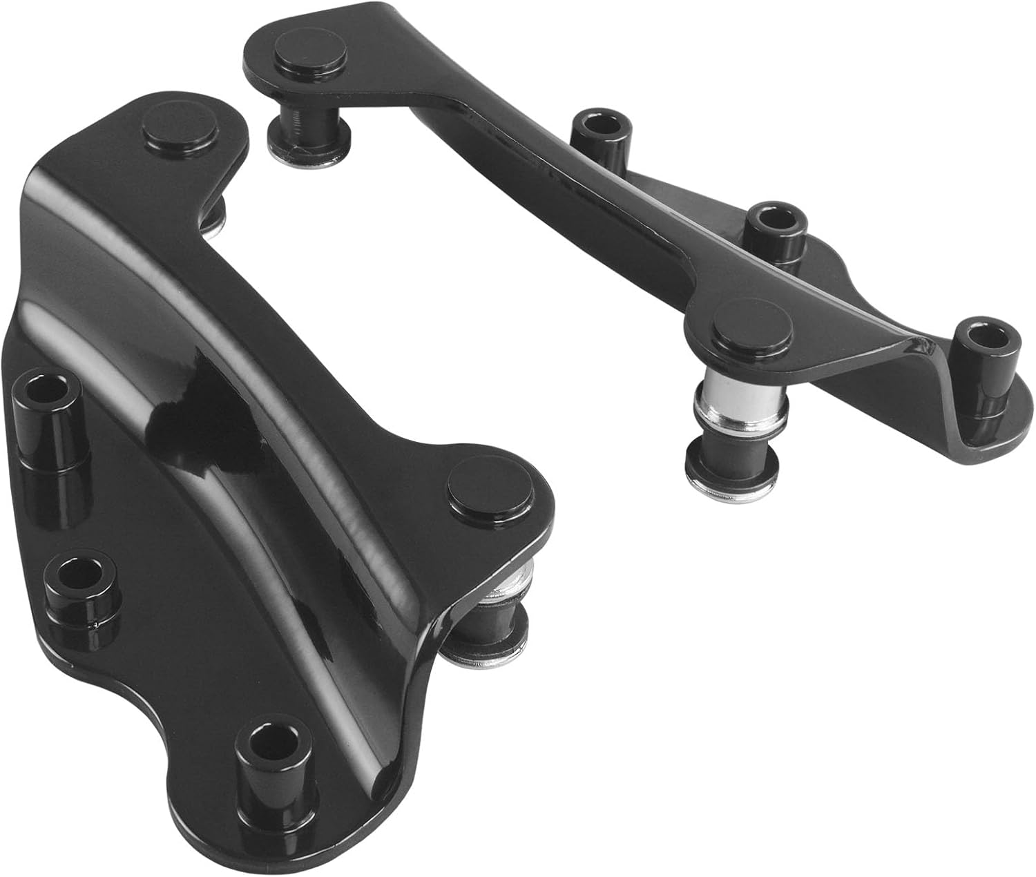 Harley Docking Hardware Kit - 4-Point Quick Release Kit for 2009-2013 Harley Davidson Street Glide, Electra Glide, Road King, Road Glide (Black)