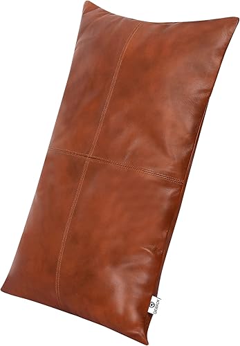 Miniatura 10 de QAWACH Funda de almohada rectangular de piel de cordero - Funda de cojín para sofá, fundas decorativas para sala de estar y dormitorio, caja negra,