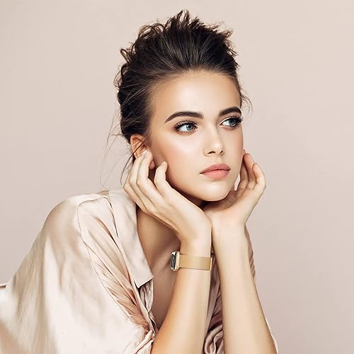 Miniatura 6 de Viccoky Bandas magnéticas compatibles con Apple Watch Band de 1.496 pulgadas, 1.575 pulgadas, 1.614 pulgadas, 1.654 pulgadas, 1.732 pulgadas, 1.772