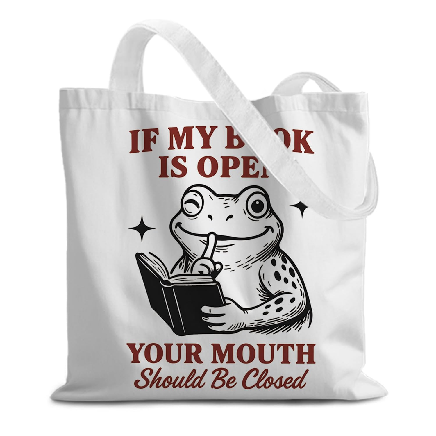 SNNDER Funny Animal Tote Bag Trendy Animal Shoulder Bags Canvas Bag for Shopping Work Travel Vacation