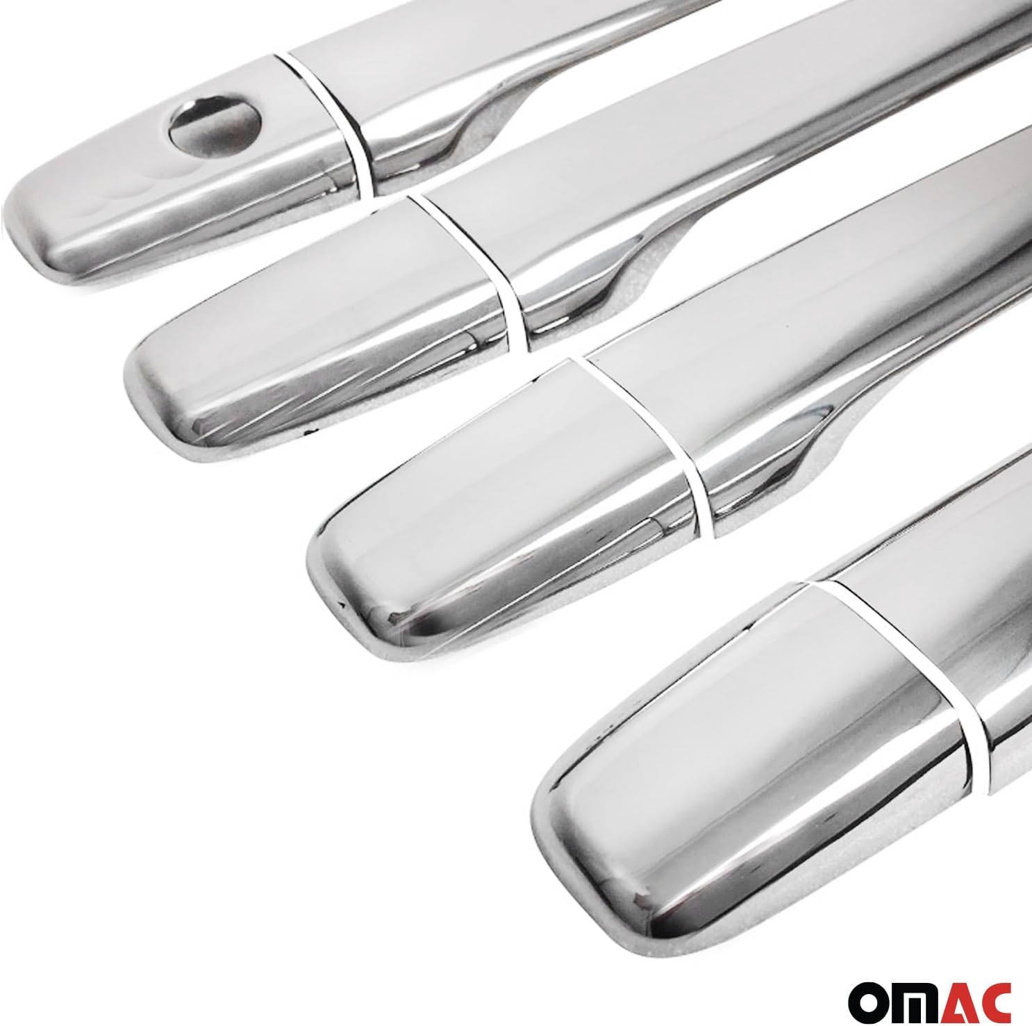 OMAC Door Handle Cover Guard for Mitsubishi Outlander Sport 2011-2021 Stainless Steel