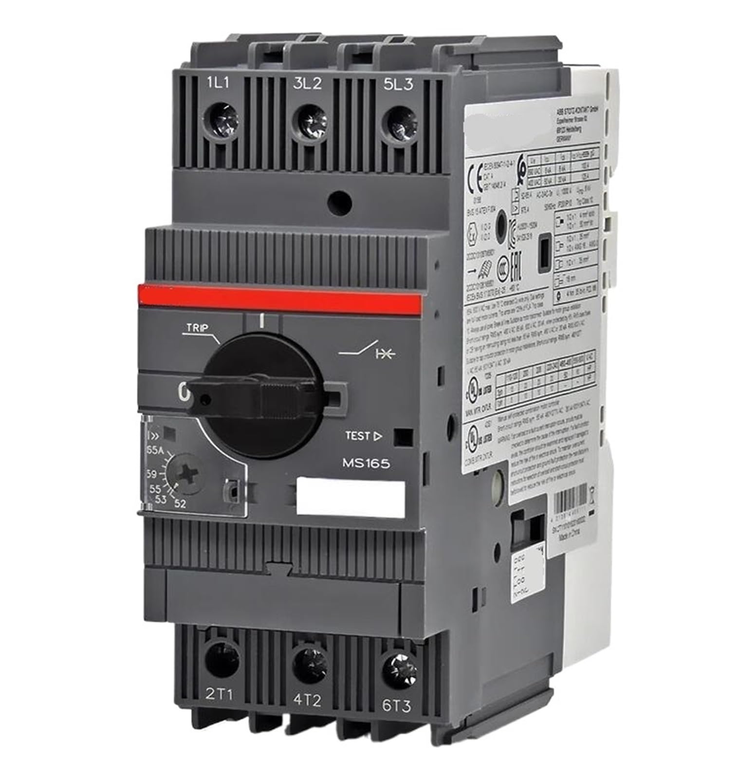 Disjoncteur MS165 de protection moteur triphasé réglable de 23 à 32A