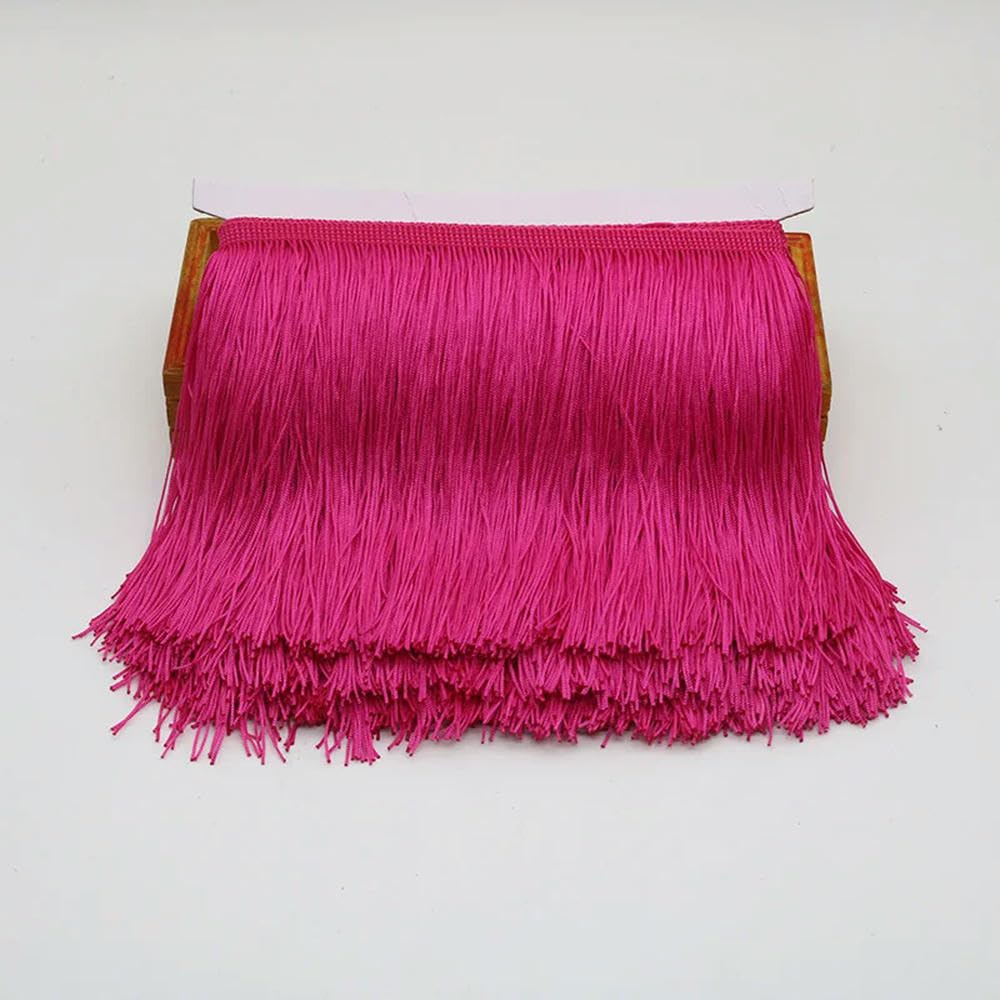 VIXDA 10 Yards 30cm Long Tassel Fringe Trim Lace Ribbon Tassels For Curtains Dresses Fringes For Sewing Trimmings Crafts