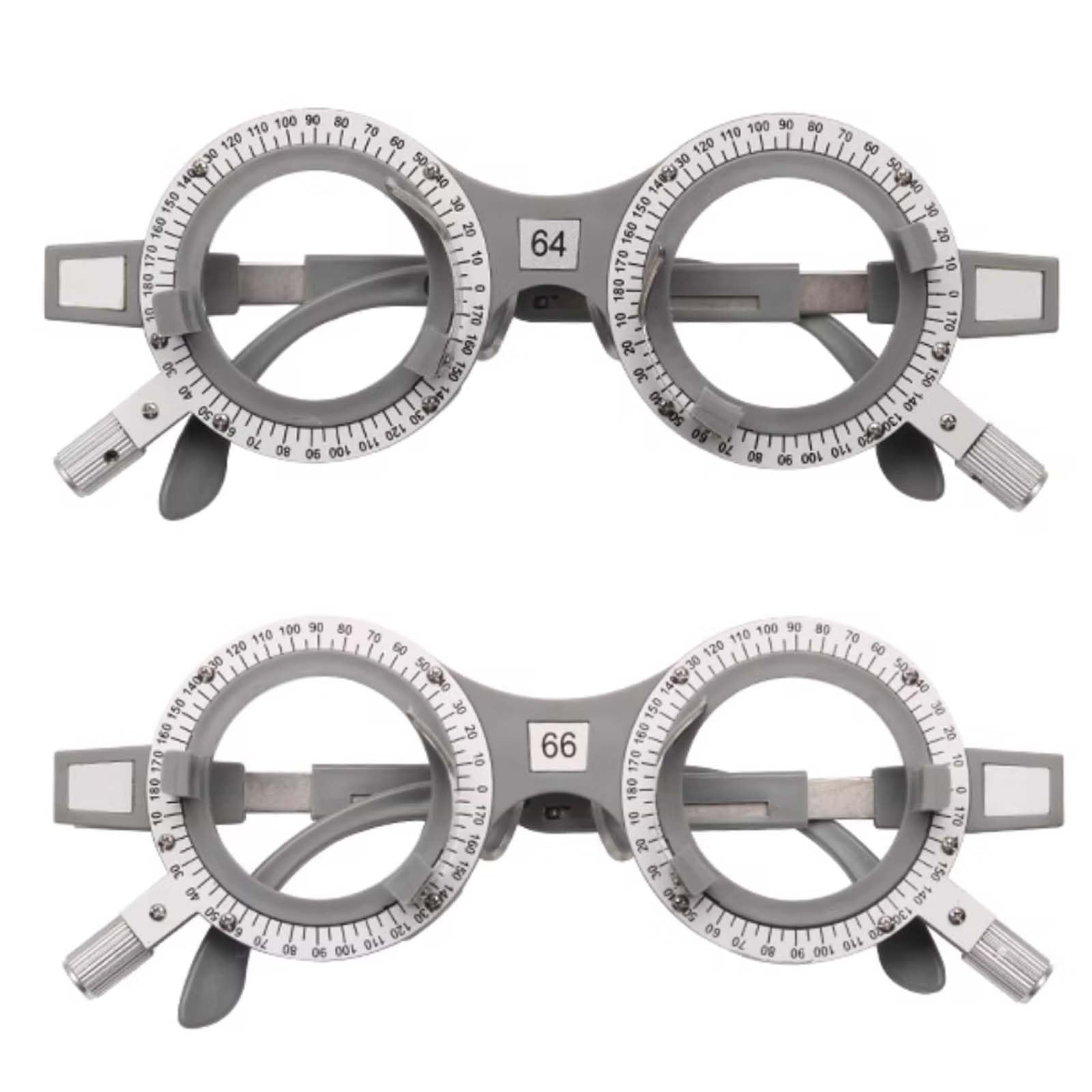 Prueba de Montura de Prueba de Optometría PD58-66 para Gafas, Inserto de Montura Ajustable para Gafas, Equipo para Gafas