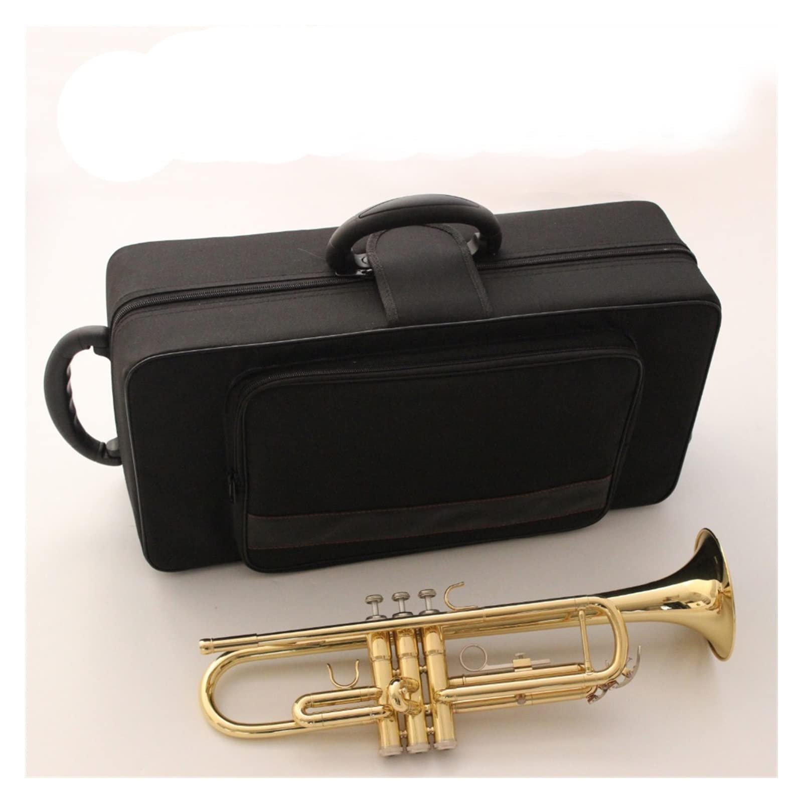 ZENGXUE BB Trumpet Gold Lacques Music Instruments Profesional Trompetas Estudiante Incluido Caso Accesorios Para Boquillas Trompeta estudiantil
