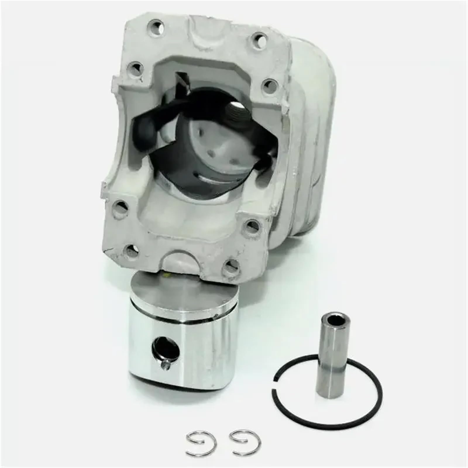 HUILA ZESTAW TŁOKA CYLINDRA 142 40MM 530-0699-41 DO PIŁY ŁAŃCUCHOWEJ 141 41 PIERŚCIENIE ZAPŁONOWE ZAKRĘTKI USZCZELKA ŚWIECA ZAPŁONOWA ZESPÓŁ KLATKI IGLICY(10 Pcs Cyl. Kit)