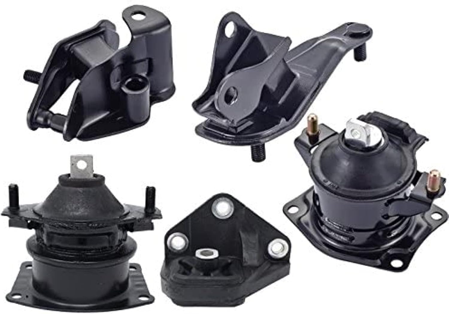 ENA Engine Motor and Trans Mount Set of 5 Compatible with Honda 2003 2004 2005 2006 2007 Accord 2.4L Auto Trans Replacement for A4526 A4516 A4510 A4509 A4542
