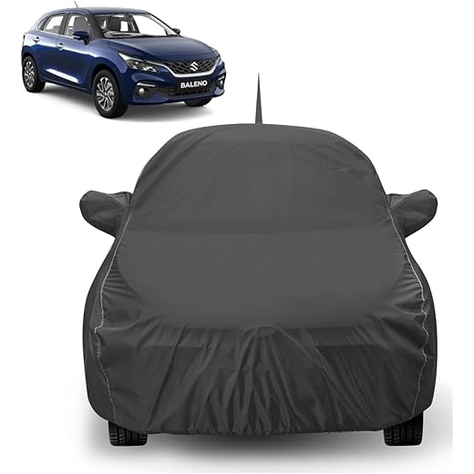 Auto Hub Car Cover for Maruti Baleno - Grey