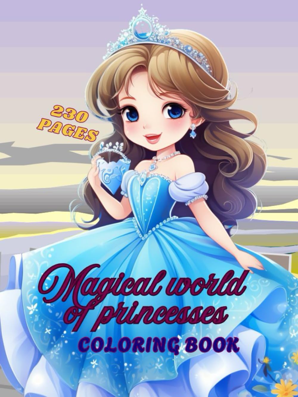 Magical world of princesses: princess castle royal magical fairy tale