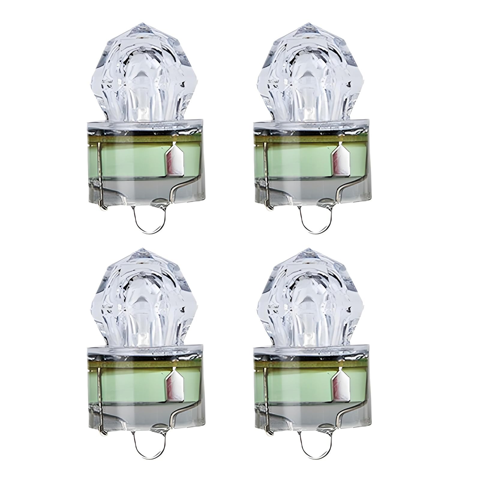 QIAOLIDA Fishing Lures LED Night Light Glowing Lamp Fishing Attractor Attracting Light Lamp Baits Underwater Attractor Flashers