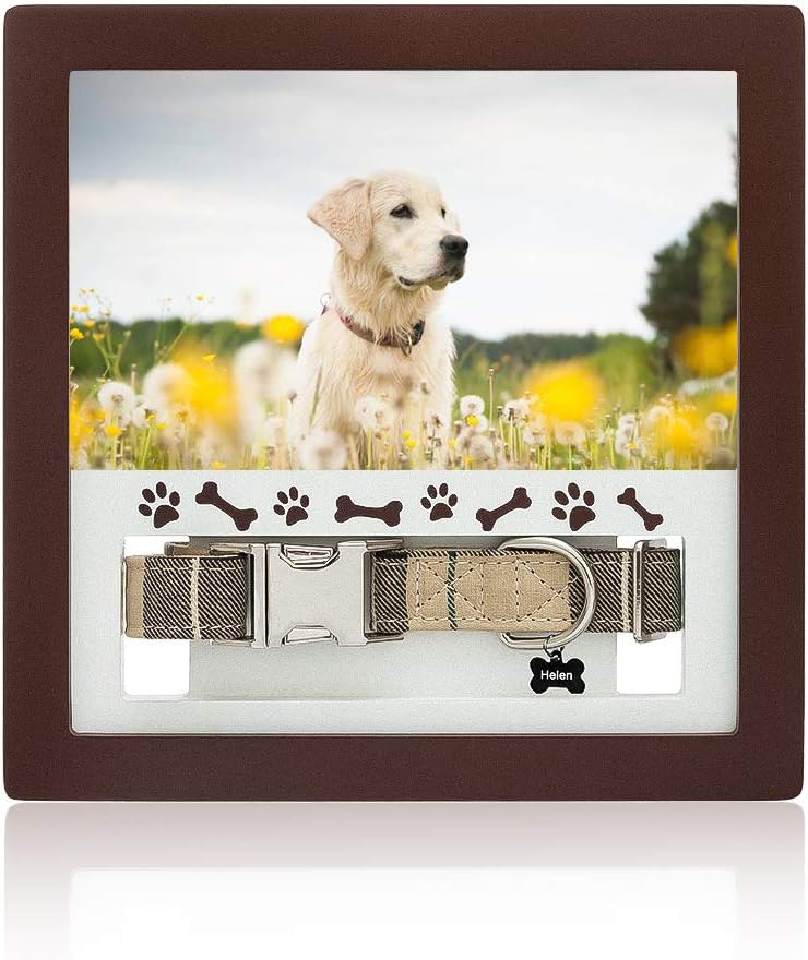 BINGPET Dog Memorial Picture Frame - Pet Memorial Sentiment Frame - Dog Memorial Gifts for Your Love Doggy & Cats