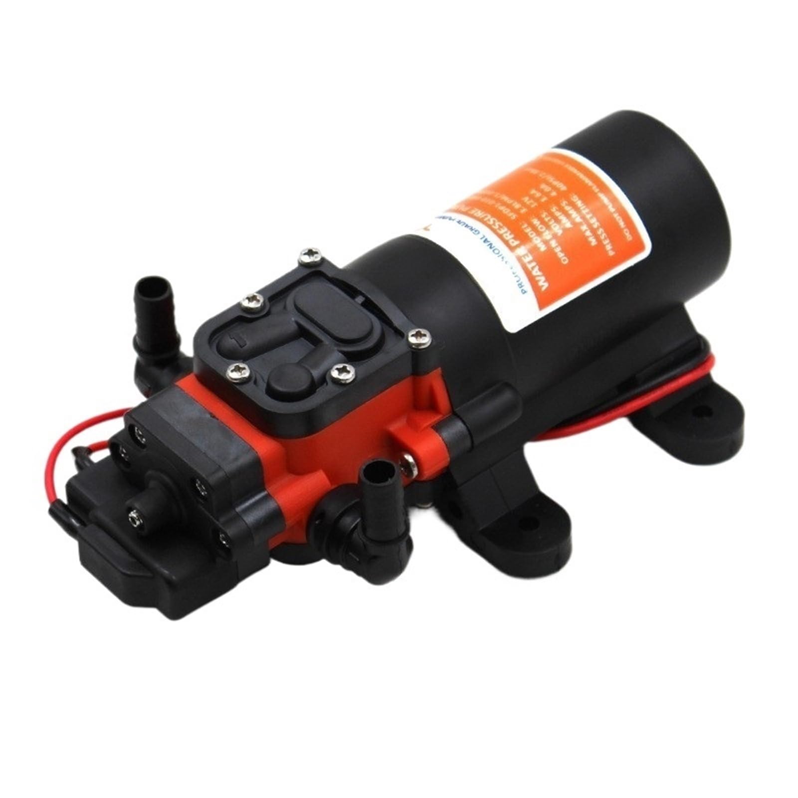 Diaphragm Pump, Diaphragm Pumps 12V/24V Water Pump with Pressure Switch, Self-Priming for Car, RV, Boat, Automatic Transfer(21 Series,12v)