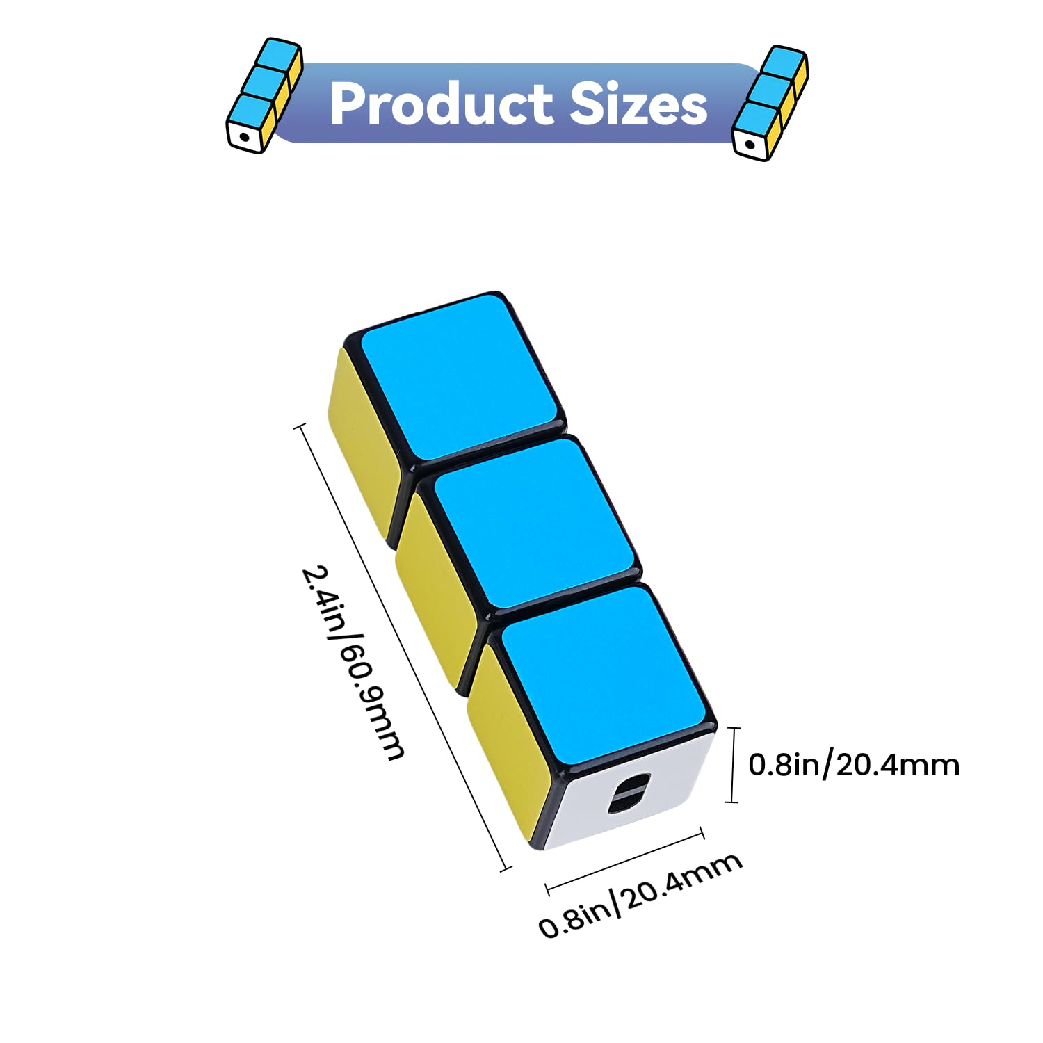 LEIZHAN Carino USB Flash Drive Computer Memory Stick USB Pendrive per insegnanti, studenti, famiglia e amici (32GB, Magic Cube)