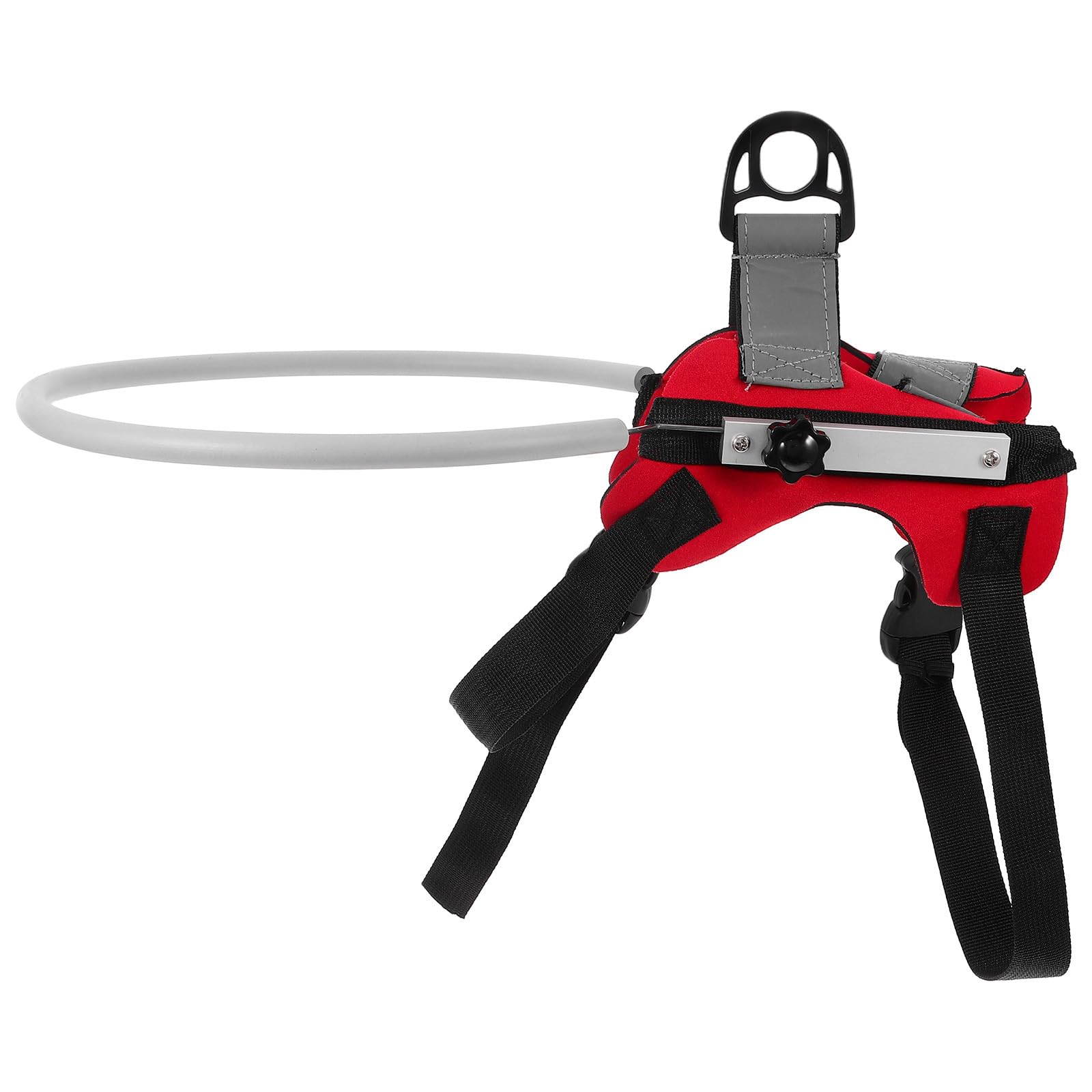 ULTECHNOVO Collier pour Chien Aveugle Rouge en Polyester Léger Protection Anti-Collision et Facile à Utiliser pour Navigation Extérieure Sécurisée