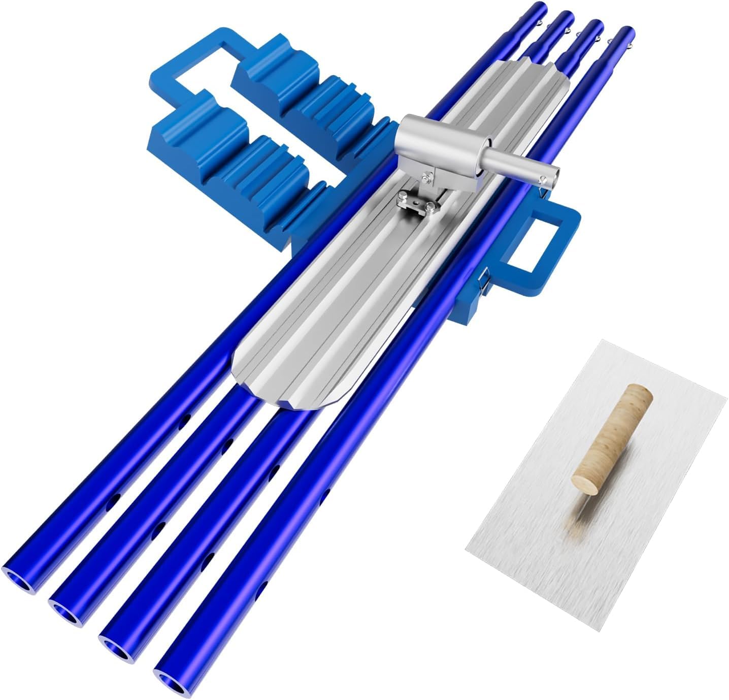 Truelle à béton 48'' en alliage d'aluminium avec support réglable durable