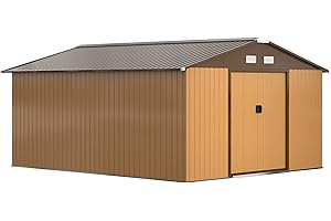 Outsunsny 11' x 13' Garage Building Kit