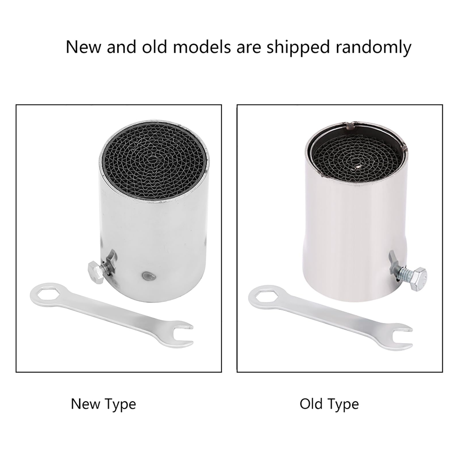 51mm DB Killer tubo di scarico, eliminatore di inserto silenziatore silenziatore tubo di scarico moto in acciaio inox universale(3)