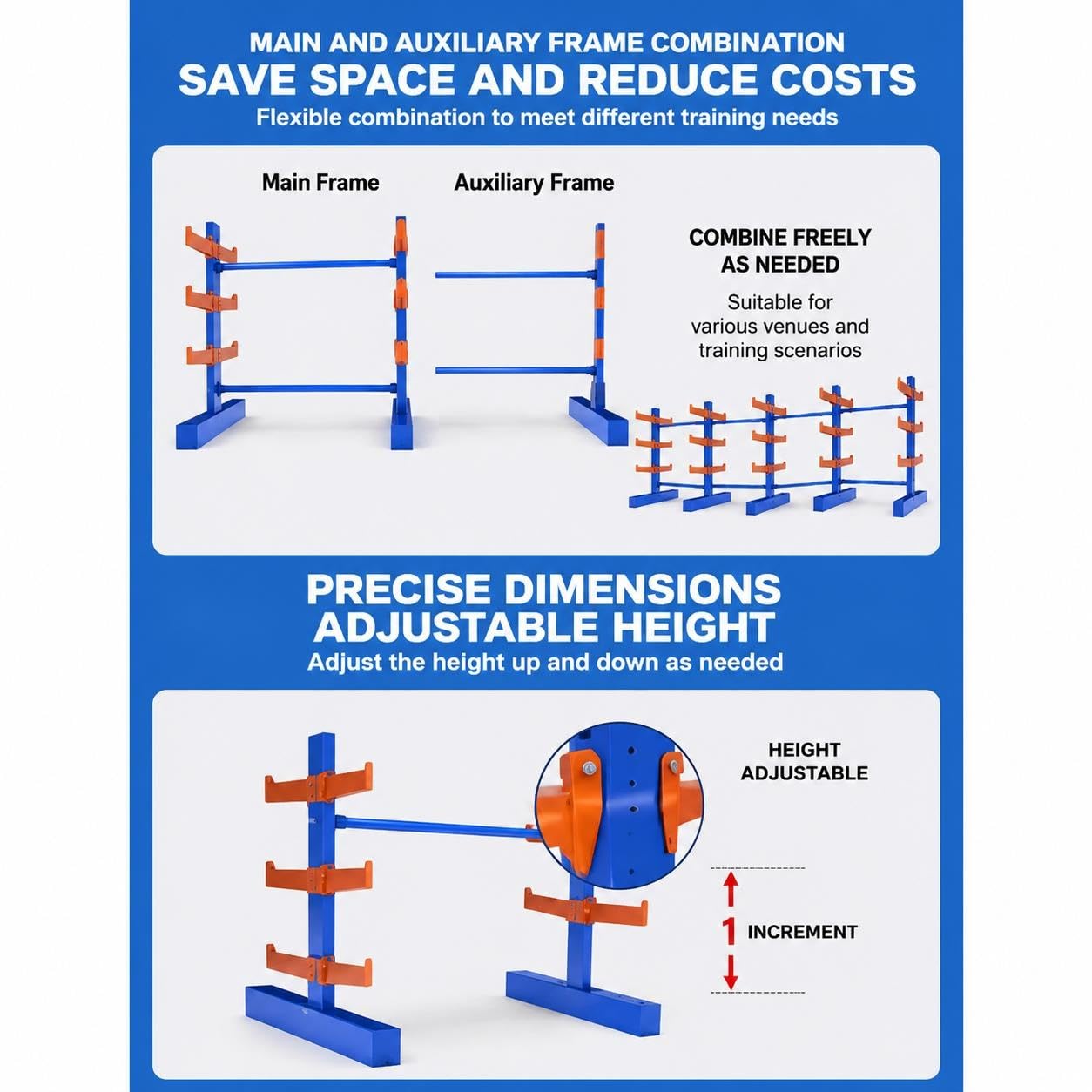 Rayonnage Cantilever Structure Acier pour Entrepôt