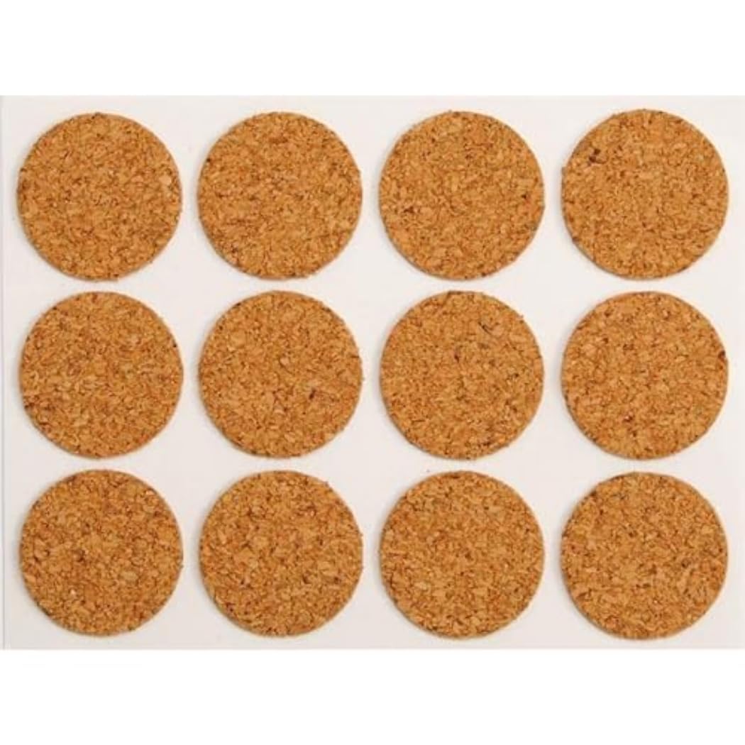 Vorel 74804 – Ohrpolster aus Kork selbstklebend Ø 28 mm 12pcs