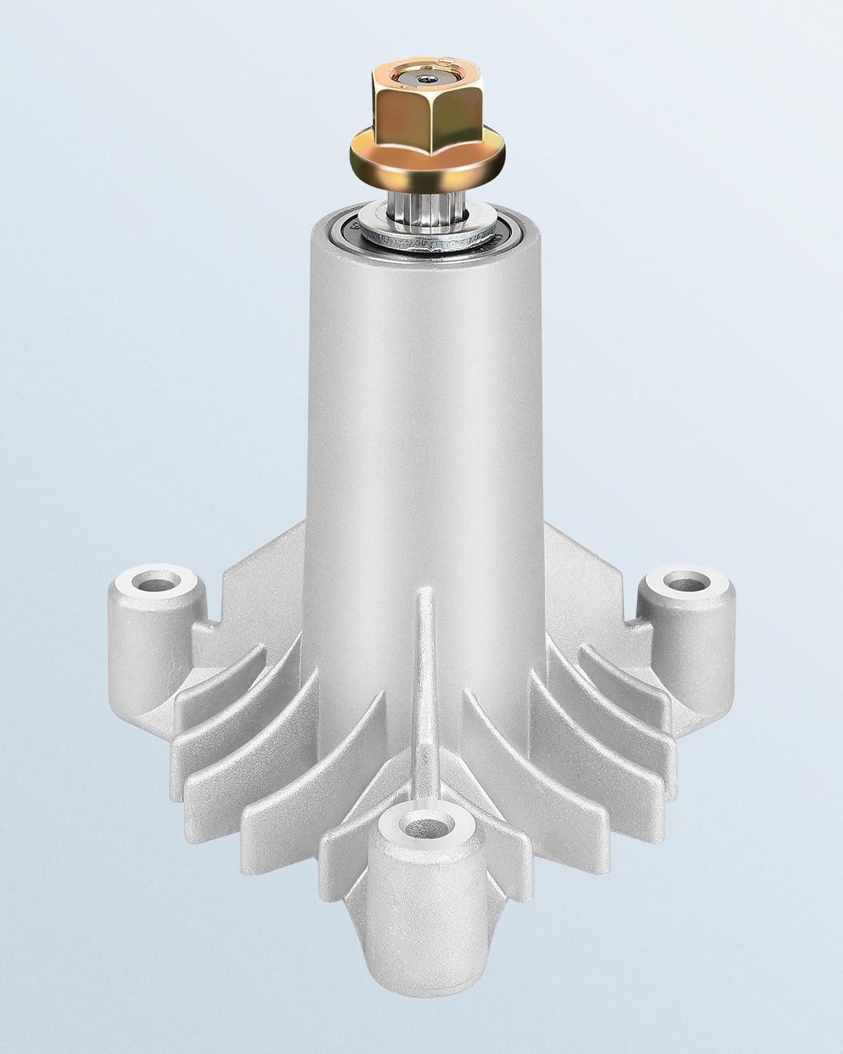 Eje para cortacésped con polea para AYP Husqvarna Craftsman Jonsered Poulan Pro 38 de 42 pulgadas para tractores de césped, mandril, número de pieza de repuesto 130794 532130794 539110158
