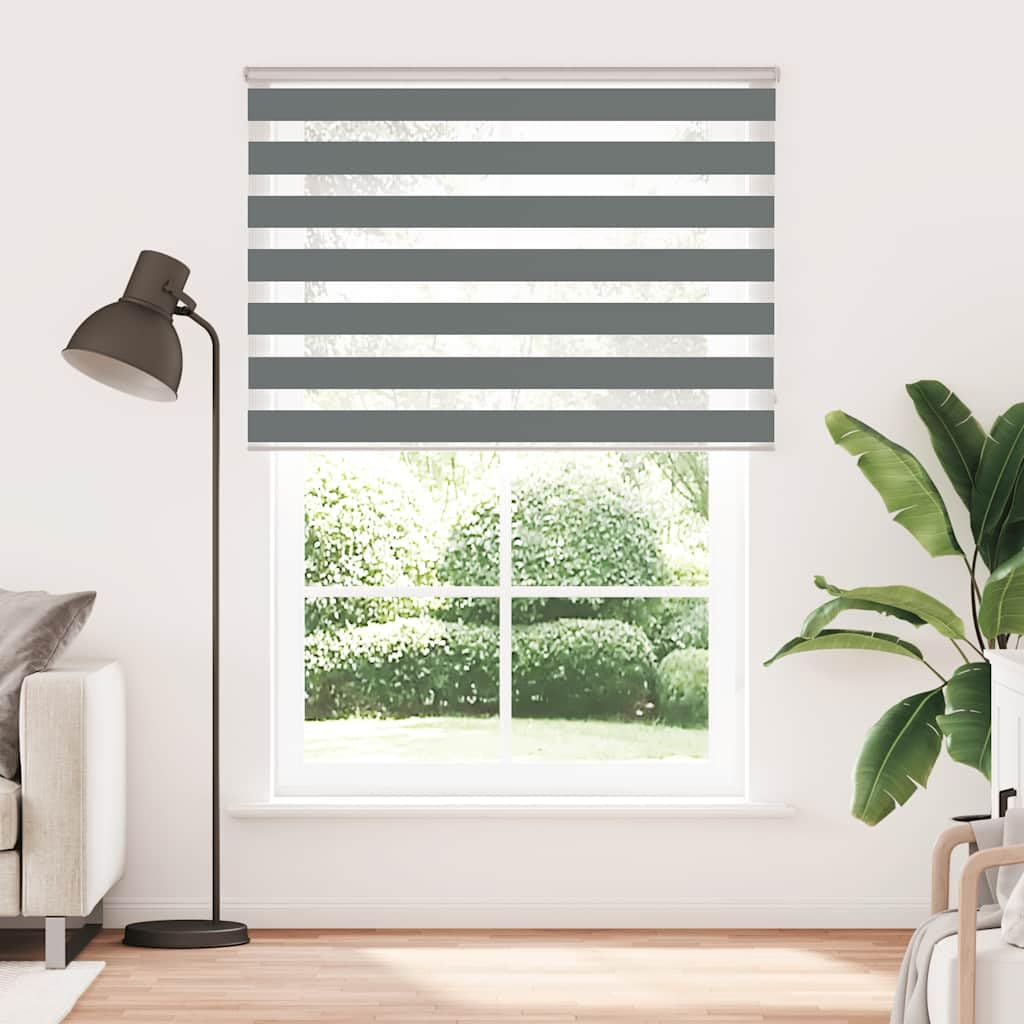 Store Zebre Gris Fonce Polyester 155,9 cm