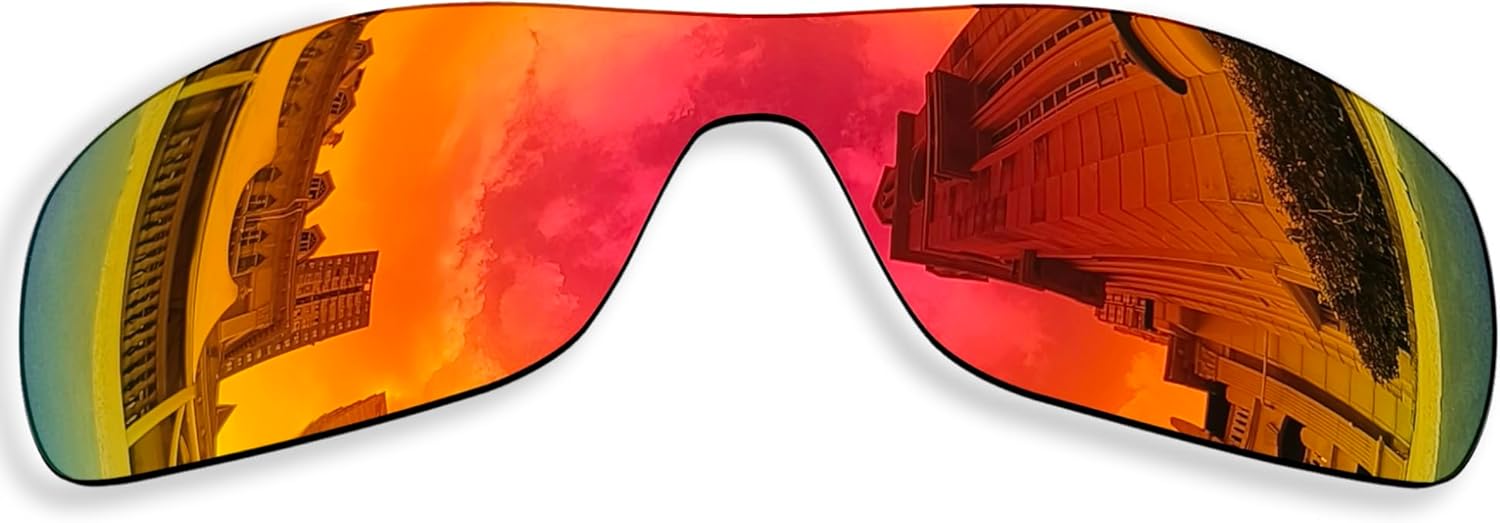 4 Pieces Polarized Replacement Lenses for Oakley Antix OO9077 Sunglass, Anti-Scratch and Impact Resistant