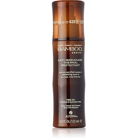 Alterna Bamboo Smooth Anti-Breakage Thermal Protectant Spray For Unisex, 4.2 Ounce (885566377441)