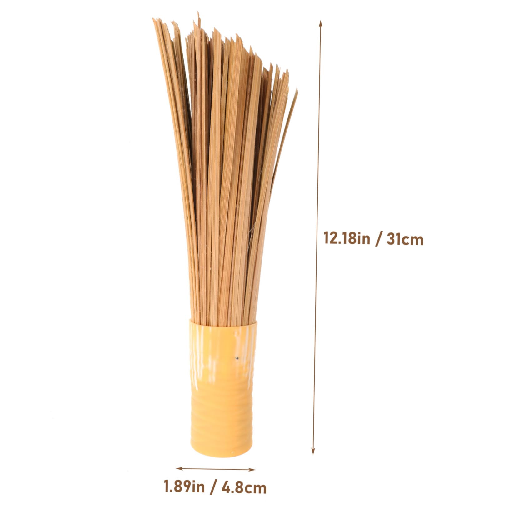 Cepillo de Bambú para Limpieza de Platos y Ollas, Multifunción y Adecuado para Grasa y Suciedad en Restaurantes y Cocinas Occidentales, Paquete de 3 Piezas