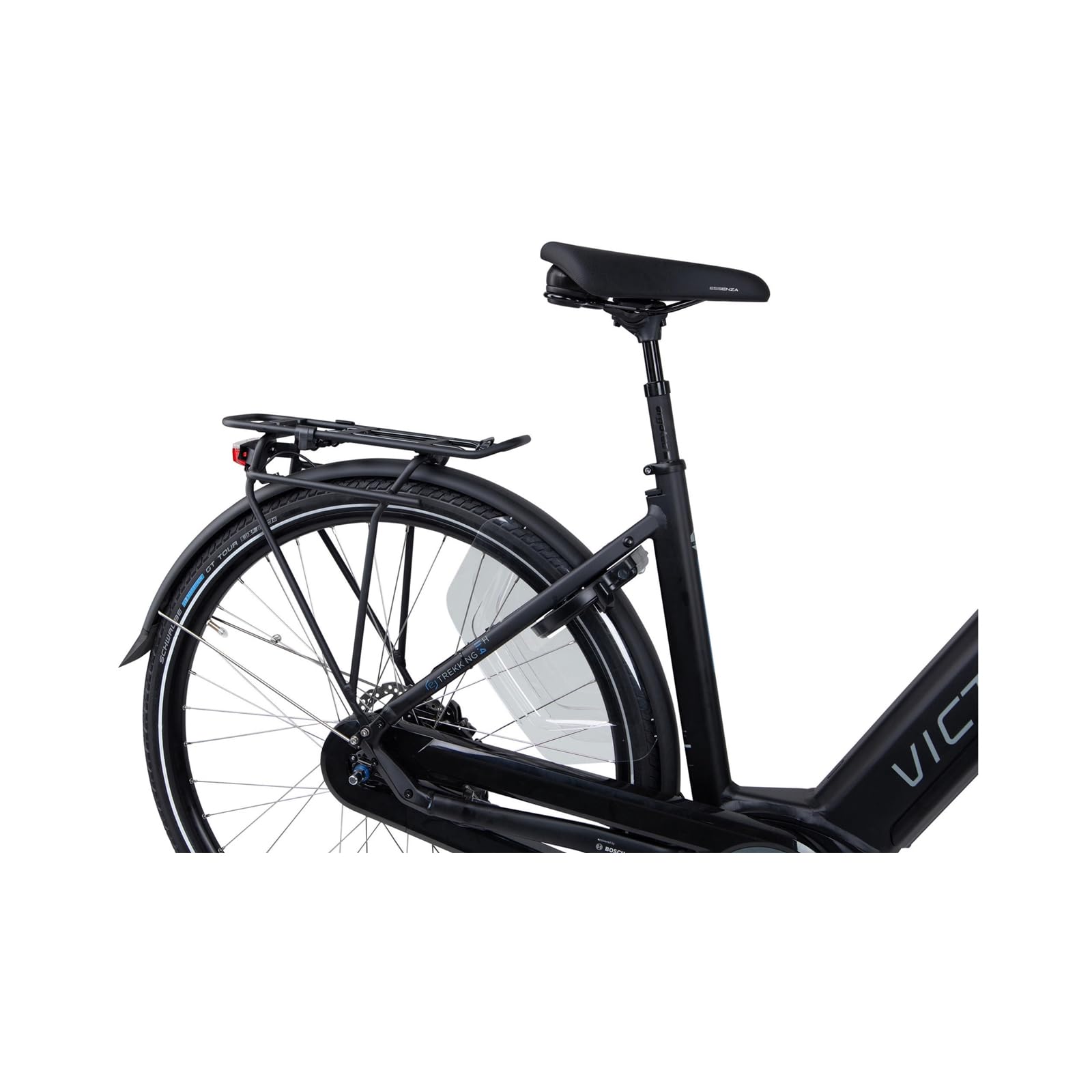 Curana Mantelschoner Dressguard 26"/28" mit Öffnung für Schloss, transparent