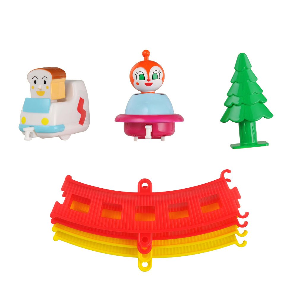 Amazon | アンパンマンレール ドキンちゃん&しょくぱんまん