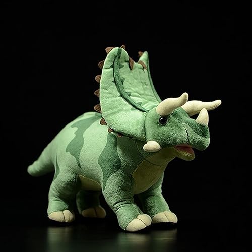 Juguete de peluche de pentaclesaurio de simulación, 12.6 pulgadas, suave y realista, juguete de peluche de dinosaurio, decoración del hogar, regalos