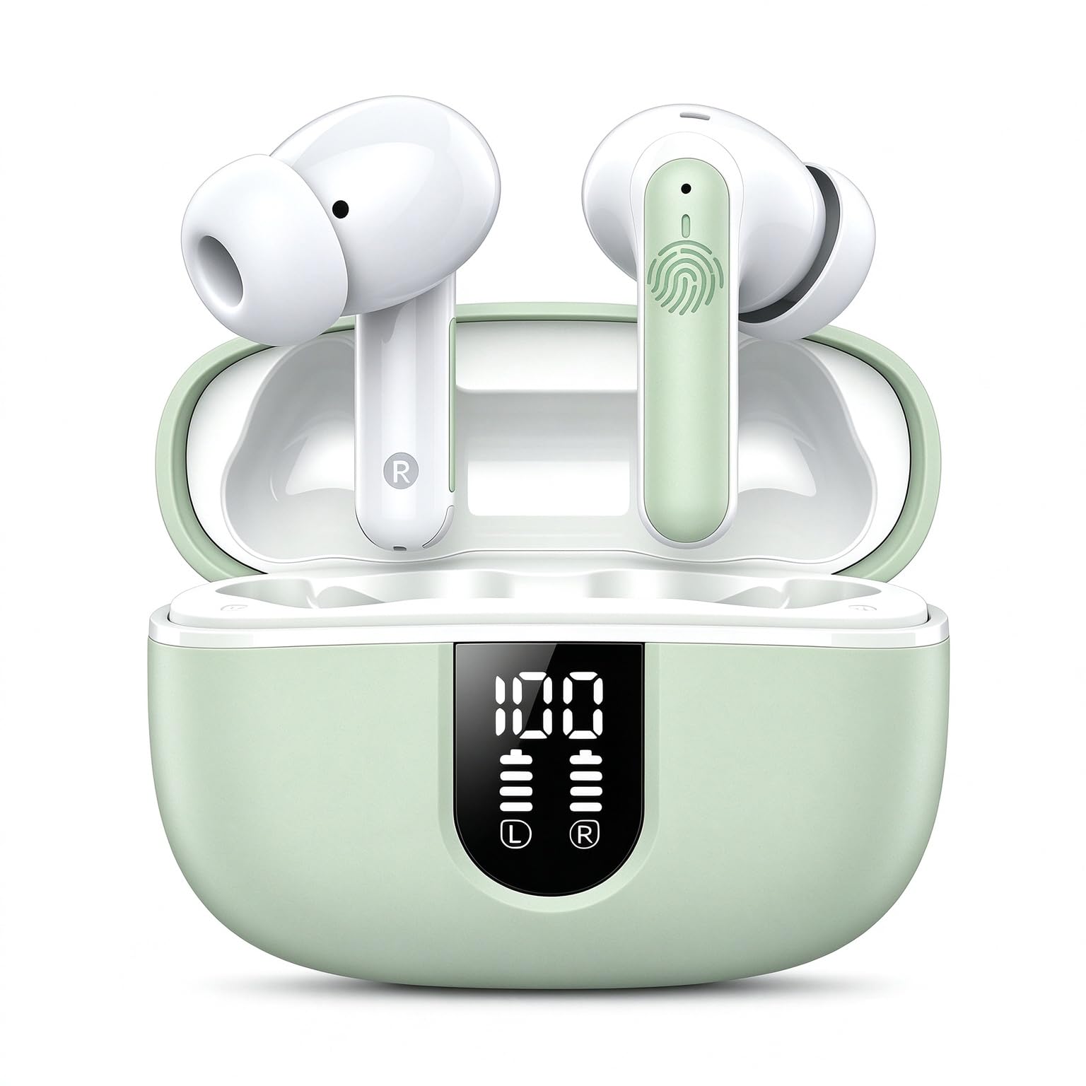 TIMU AI Kopfhörer Übersetzer, 3-in-1 übersetzungskopfhörer mit 6 Übersetzungsmodi, unterstützt 164 Sprachen, 60 Stunden Akkulaufzeit, Bluetooth 5.4 übersetzer kopfhörer, geeignet für Business, Lernen