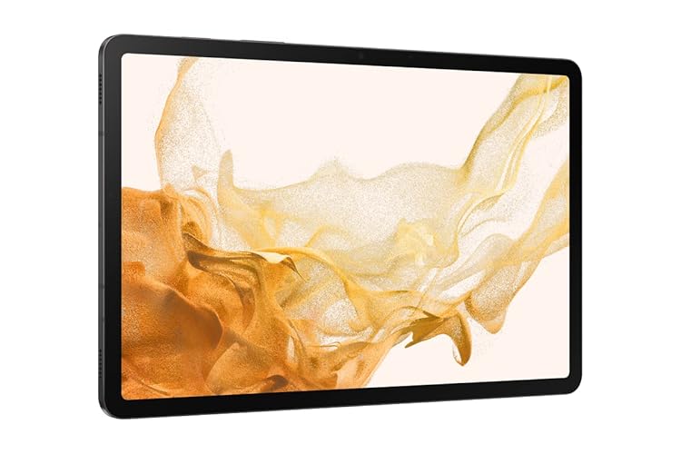 Samsung Galaxy Tab S8 Tablet Android, Pantalla LCD de 11”, Almacenamiento de 128GB, DeX para productividad, Qualcomm Snapdragon, S Pen incluido, Cámara Ultra Ancha de todo el día, Grafito (Renovado)