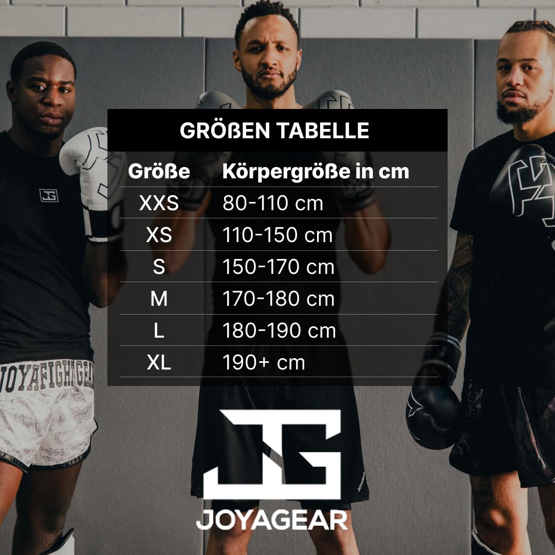 JOYA Schienbeinschoner Kickboxen - Hergestellt aus hochwertigem Kunstleder - Kampfsport Sparring Schienbeinschutz - Schienbeinschützer - Muay Thai - Joya Fight Gear
