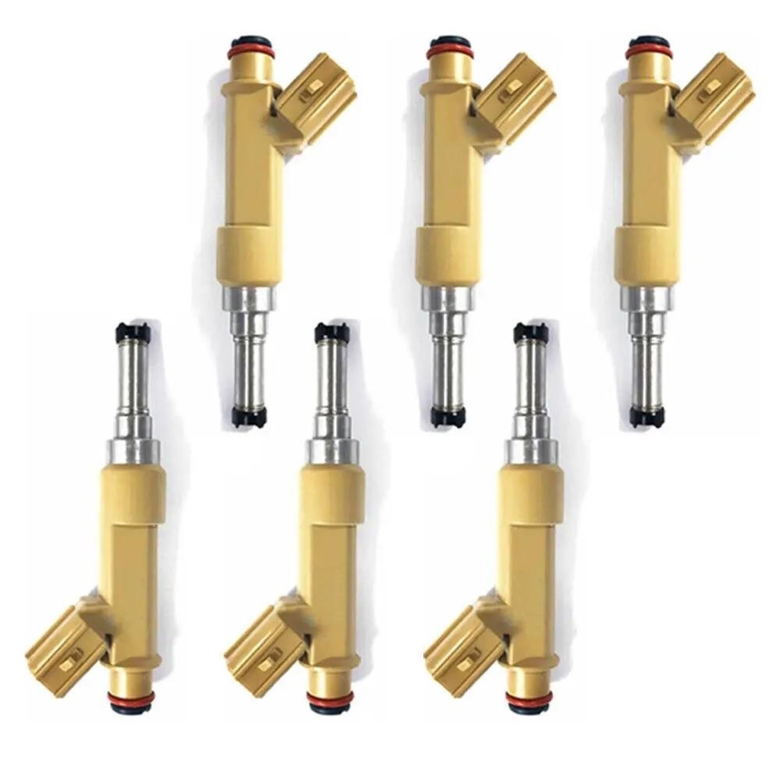 Zynther 6 Pcs Automotive Fuel Injectors Fuel Injector For Toyota For 4Runner For Tundra For Fj For Cruiser 4.0L V6 23250-31100 23209-39215