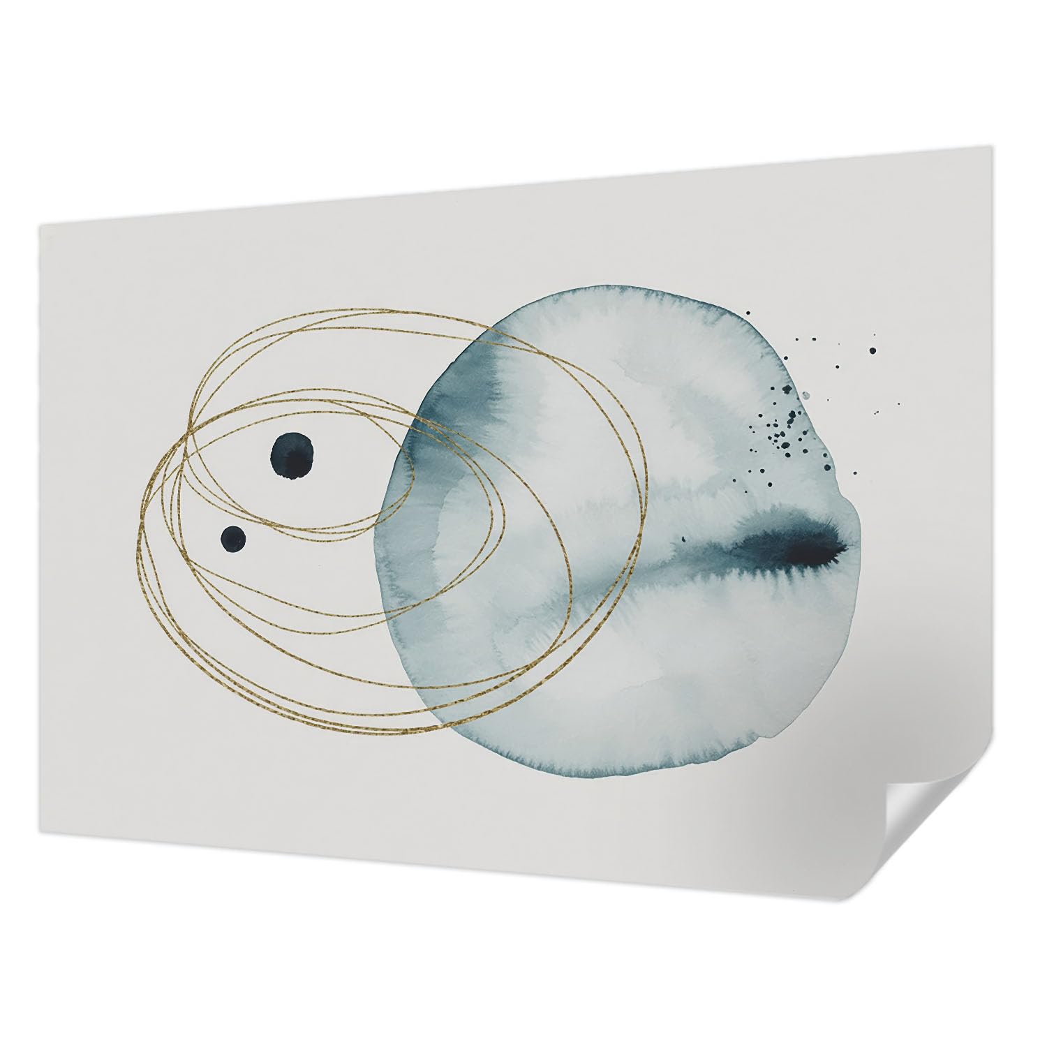 Papel pintado autoadhesivo de diseño abstracto moderno para salones selectos y dormitorios 1